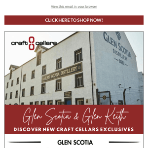 New Arrivals From Glen Scotia & Glen Keith!