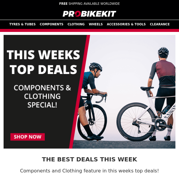 Top Cycling Deals this Week ...