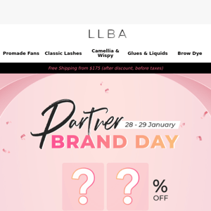 ⭐LLBA’s Partner Brand Day starts tomorrow