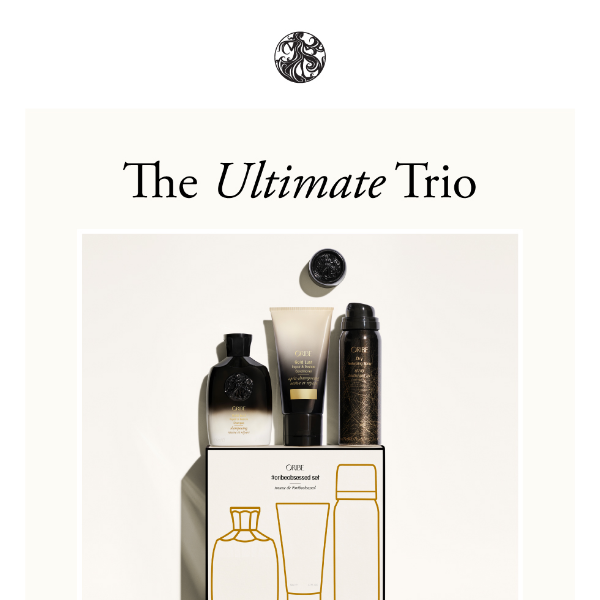 The Ultimate Trio | Discover the #oribeobsessed Set