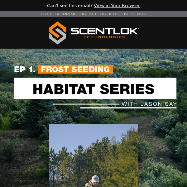 Frost Seeding Video by Jason Say in the Scentlok Habitat Series - Increase Your Land Management Skills Today!