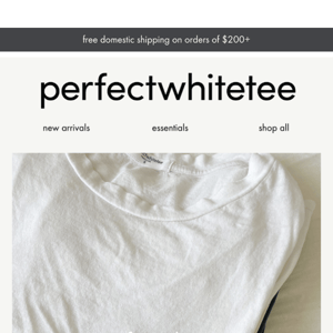 your guide to the perfect tee