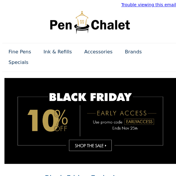 🖋️Double Points plus Early Access to Black Friday Deals!
