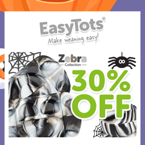 30% OFF this Halloween! 🕷️🕸️