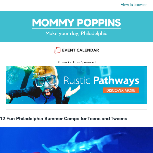 12 Fun Philadelphia Summer Camps for Teens and Tweens