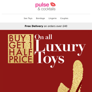 Quick! HALF-PRICE Luxury Toys