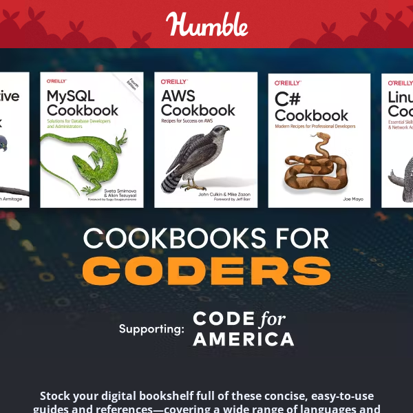 These coding cookbooks are the recipe to programming success