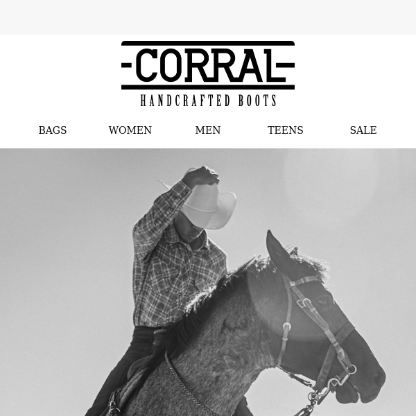 For stylish men's boots check out Corral's. 🤠