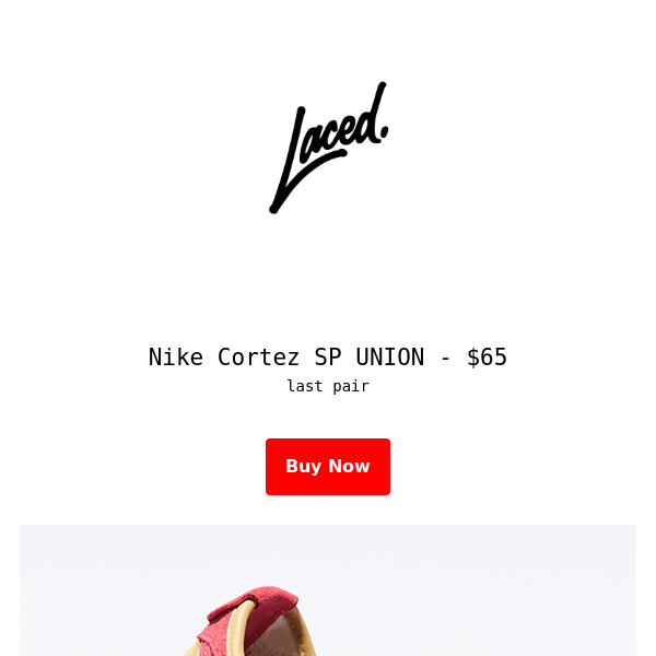 Nike Cortez SP UNION - LAST PAIR SALE
