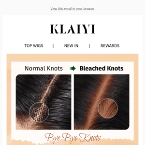 On Sale for the First Time: Bye Bye Knots