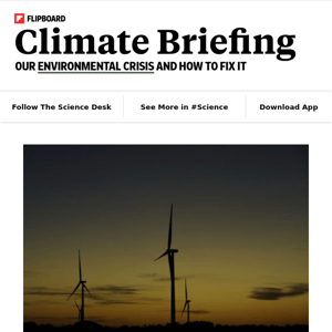 Your weekly climate briefing