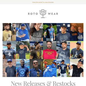 New Releases & Restocks