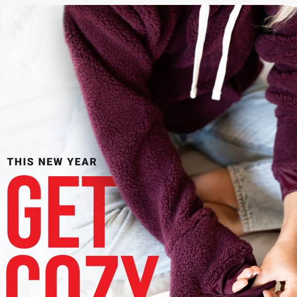 This New Year get cozy with the best sweatshirt around!!