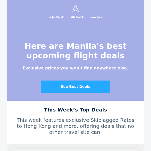 ✈️ Exclusive Manila Flight Deals from $49