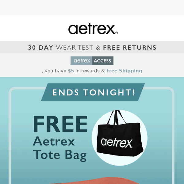 Reminder: Free Tote Offer Ends Tonight! 👜 Don't miss out!