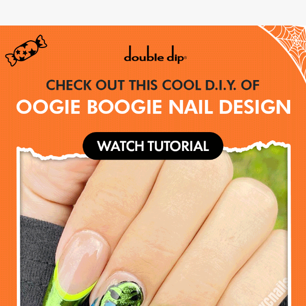 🎃💚 Hi! Have you seen the coolest Halloween nails around? WATCH NOW! 👀