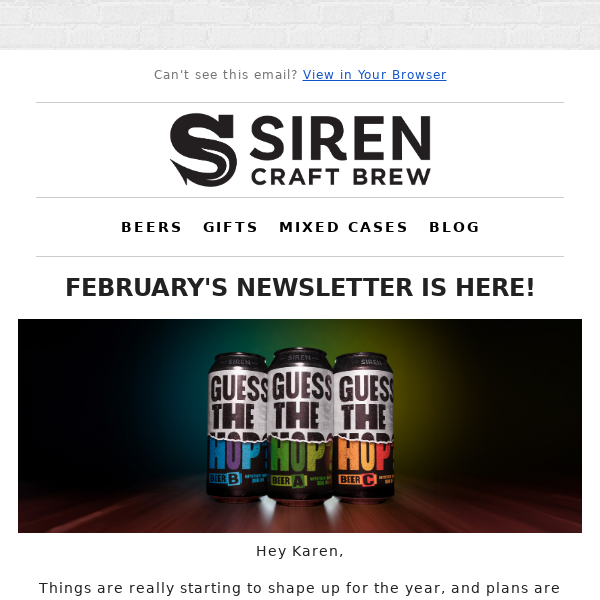 February's Newsletter is Here! 🗞️