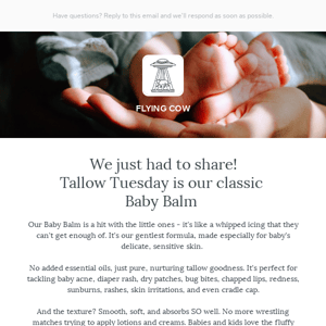 Soft Skin for Your Little One: 20% off Baby Balm