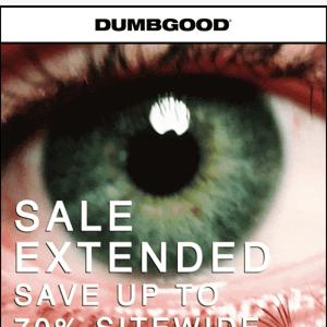 Get Extra Hours! Sale Extended till Afternoon