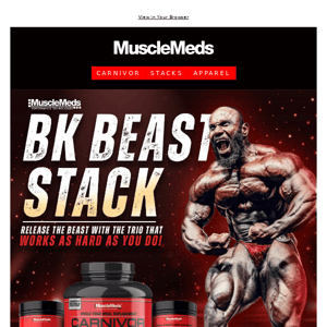 Take 40% Off Our New BK Beast Stack! 📢