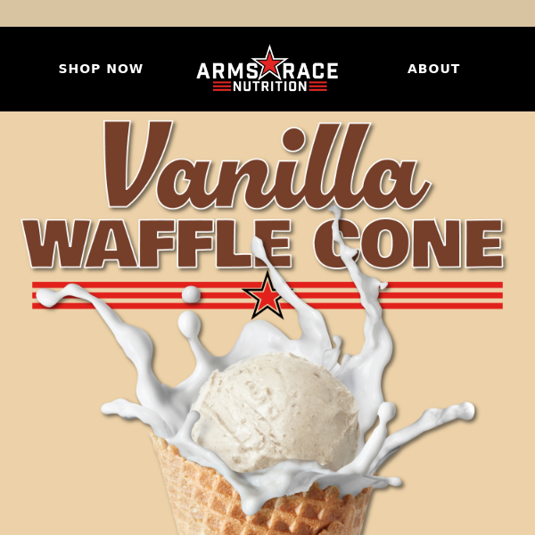 FOUNDATION Vanilla Waffle Cone is coming! 🍦