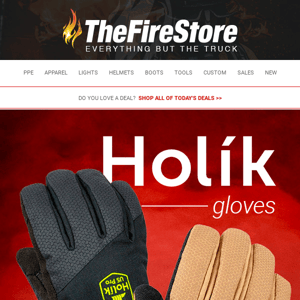 Shop new ergonomical Holik gloves