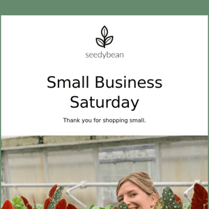 SMALL BUSINESS SATURDAY