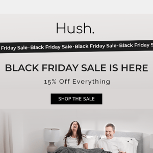 Go go go! Black Friday is LIVE!