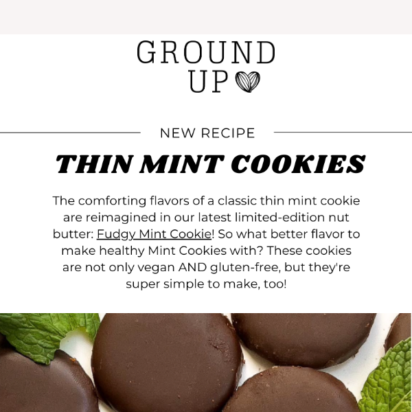 HEALTHY Thin Mint Cookies?!