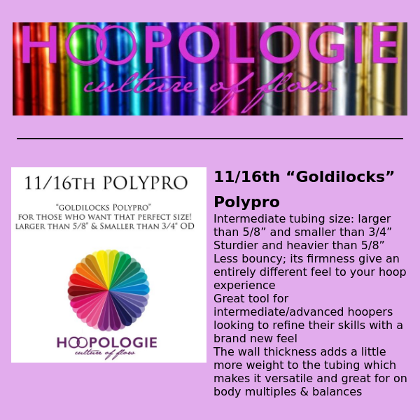 Check Out Our GOLDILOCKS POLYPRO TUBING!!