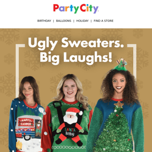 Get Some New Threads—It's National Ugly Sweater Day