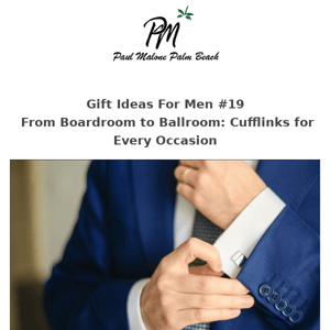 Christmas Week Specials - Suits, Cufflinks and Ties