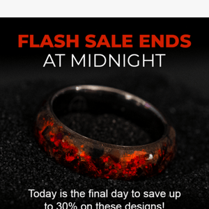 3 Day Flash Sale Ends Tonight