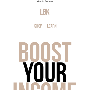 3 WAYS TO BOOST INCOME 📈