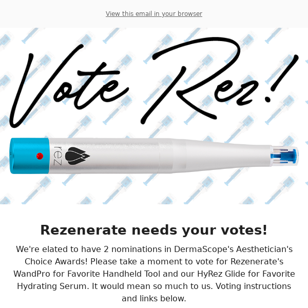 💧 Cast Your Vote for Rez