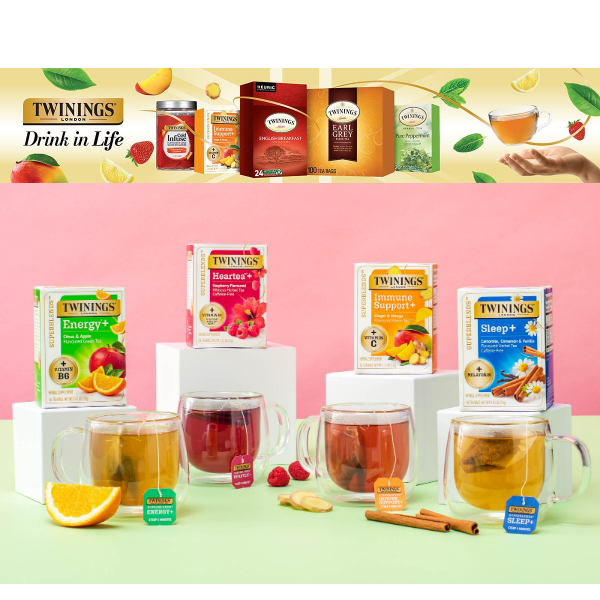 Twinings Wellness Teas make it easier to support everyday wellbeing