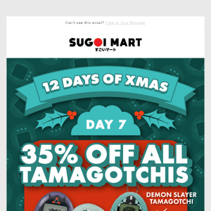 WHAT? 35% OFF Tamagotchis! 👾