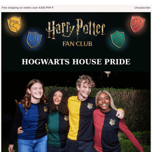 Discover this week’s Hogwarts House Pride offers, Harry Potter Shop 🦁🦡🦅🐍