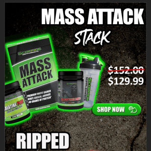 Build Muscle 💪 Or Shred Fat 🔥With 🦂 Stack Deals!
