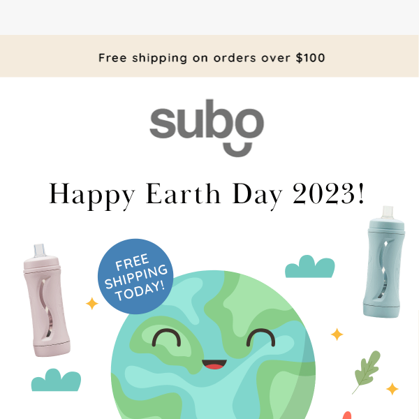 🌏 Happy Earth Day: Get FREE Shipping Today