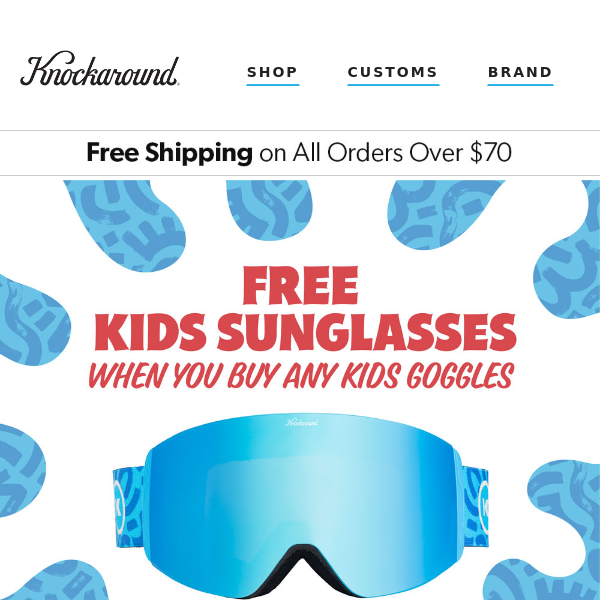 FREE Kids Sunglasses!