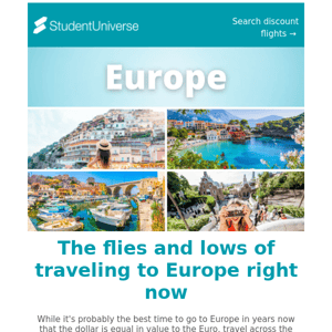 ICYMI: the latest on Europe travel