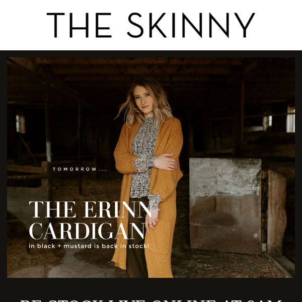 Your Fave Erinn Cardigans Are Back!