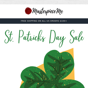 25% off ends tonight! ☘️