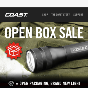 50% savings on this 1400 lumen flashlight