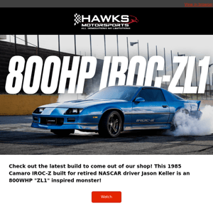 See What's New At Hawks Motorsports - January 12