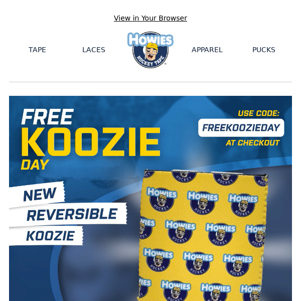 Happy Free Koozie Day