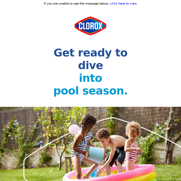 Get your kiddie pool summer-ready.
