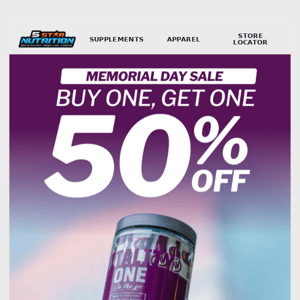 🇺🇸 Memorial Day Savings | BOGO 50% Off Select Items