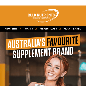 Australia's favourite supplement brand